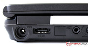 Die rückseitige eSATA-Buchse (ohne USB-Combo-Unterstützung)