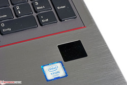 Die Sicherheitsausstattung des Fujitsu Celsius H760 ist umfangreich.