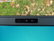 ...hier mit Webcam und Mikros, ...