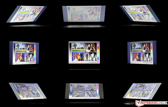 Das TN-Panel schlägt sich überraschend gut.