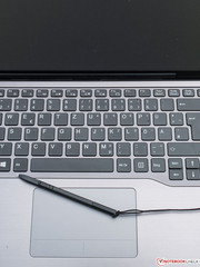 Stylus, Display nach hinten gedreht