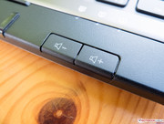 ...und die Lautstärketasten...