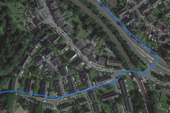 GPS Garmin Edge 500 - Kreuzung
