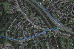 Garmin Edge 500 - Unterführung