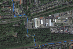 Garmin Edge 500 - Waldweg