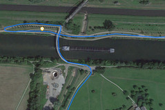 GPS Garmin Edge 500 – Flussufer
