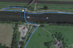 GPS Garmin Edge – Flussufer