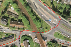 GPS Kreuzung Garmin eTrex 30