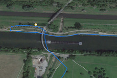 GPS Honor 5C: Flussufer