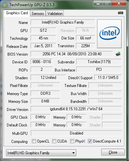 Systeminfo GPU-Z Grafik-GPU