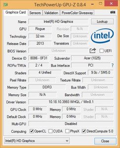 GPU-Z GPU-Informationen