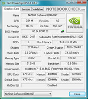 One C8510: GPU-Z