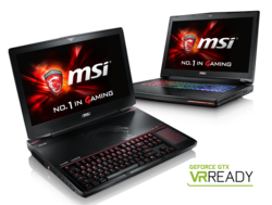 Die GT80-Titan-SLI- und GT72-Dominator-Notebooks sind auf maximale Performance ausgelegt.