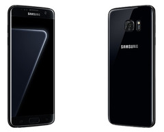Jetzt ist es also da: Das Samsung Galaxy S7 edge in Black Pearl und mit 128 GB Speicher.