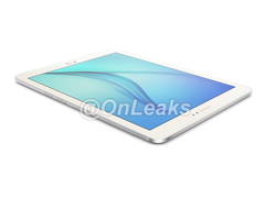 Das Samsung Galaxy Tab S2 soll noch dünner werden als das Apple iPad Air 2 (Bild: OnLeaks)