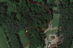 Garmin Edge 500: Waldpassage