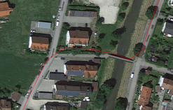 Garmin Edge 500: Brückenüberfahrt