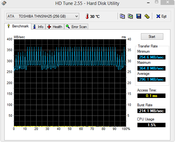 HD-Tune 296 MB/s Seq. Read