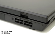 Lüftergrill an der Hinterseite