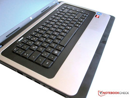 Tastatur des HP 635 im QWERTZ-Layout