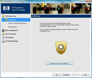 ...aber auch auf den HP Protect Security Manager...