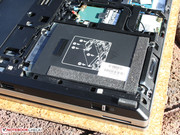 Alle Komponenten können getauscht werden, die SSD (2,5-Zoll-Gehäuse),