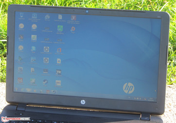 das HP 350 G2 im Freien