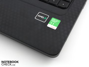 Eine Struktur ziert die Handauflage und macht selbige griffig.