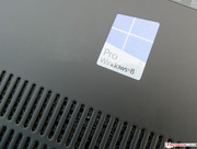 Die Unterseite ist gummiert, ...