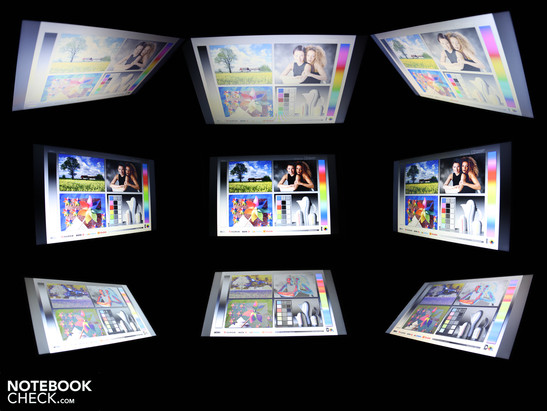 Blickwinkel HP EliteBook 2540p