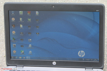 das Elitebook im Freien