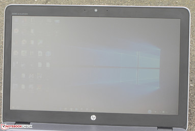 das Elitebook im Freien