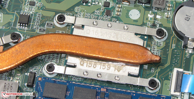 Der Prozessor ist fest verlötet.