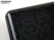 Das hübsche Muster ist Ruck Zuck von Schmierfingern übersäht.