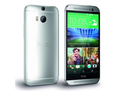 Das neue HTC-Flaggschiff M8 überzeugt die Fachpresse - aber nicht mit seinen Kameras (Bild: HTC)
