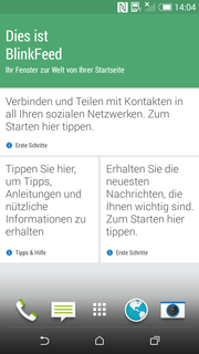 ...oder HTC Blinkfeed.