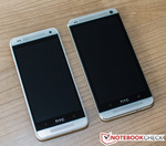 HTC One Mini und HTC One im Größenvergleich