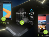 HTC Gewinnspiel: Vive & Gaming-PC, HTC 10 und Desire 628 zu gewinnen