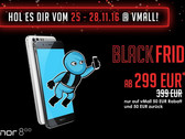 Honor 8: Zwischen Black Friday und Cyber Monday 100 Euro günstiger