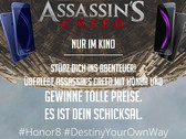 Honor: Im Assassin's Creed Quiz Honor 8 und Honor 5C gewinnen