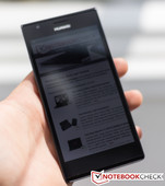 Outdoortauglichkeit bei Sonneneinstrahlung