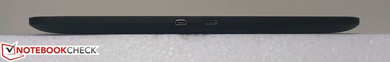 Frontseite: Micro-HDMI, Micro-USB 2.0