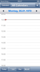 iOS 6: Die Kalender-App war teils etwas sperrig zu bedienen.