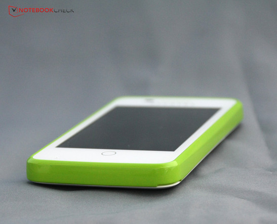 Im Test: Alcatel One Touch Fire. Zur Verfügung gestellt von privatem Leihsteller.