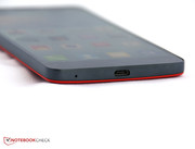 Flach ist das Gehäuse auch.