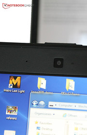 Die Webcam an der Vorderseite löst mit 1.280 x 720 Pixel auf.