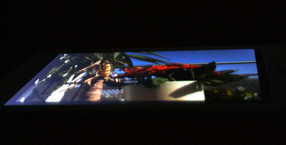 Blickwinkel seitlich