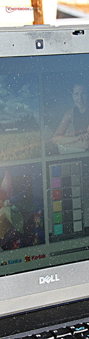 Beim Bildschirm hat Dell allerdings ein wenig ansprechendes Modell gewählt.