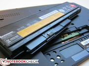 Der 6-Zellen Akku liefert 63Wh bei 11.1V