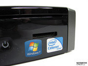 Beim frontseitig positionierten Cardreader sieht man einen Teil der Platine